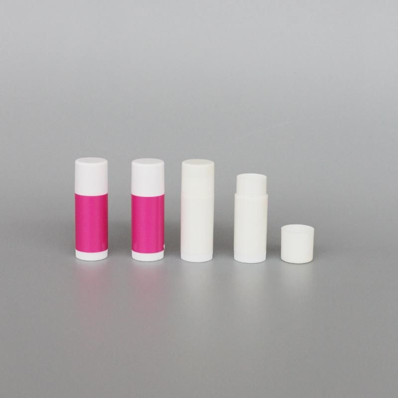 Wholesale Custom Lip Balm Tube Empty Lipbalm Container Packaging with Lid