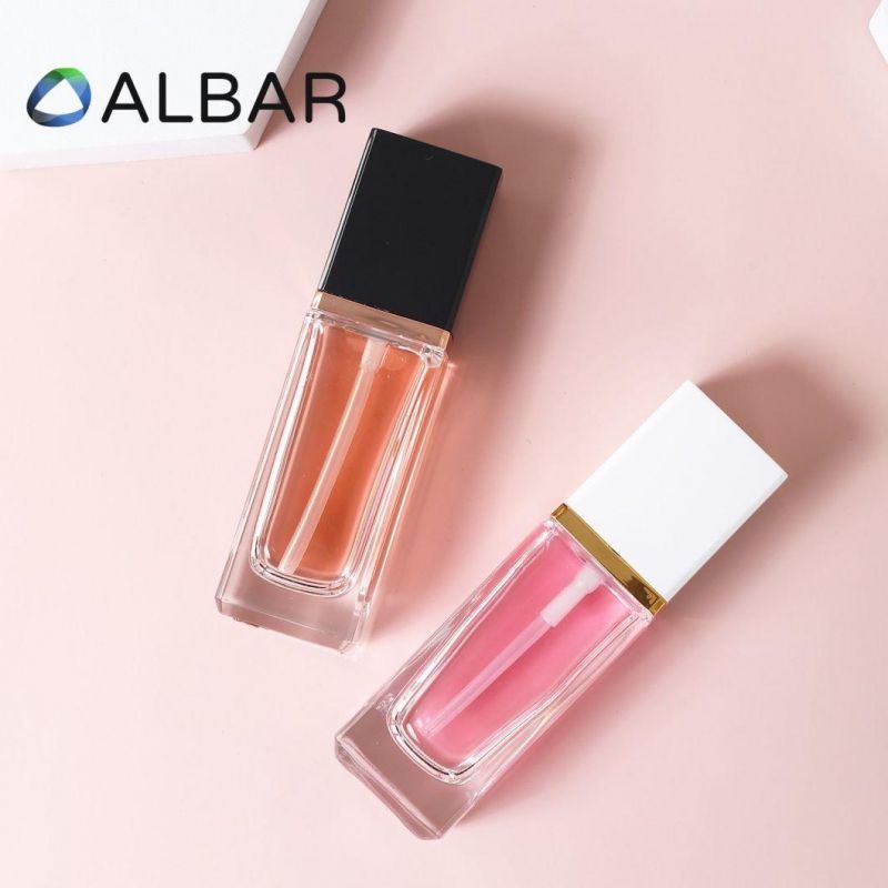 Clear and Frosted Customize Makeups Crystal Glass Perfume Cosmetics Bottle with Press Pump