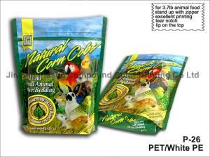 Pet Food Bag for Bird Side Gusseted Foil Bag