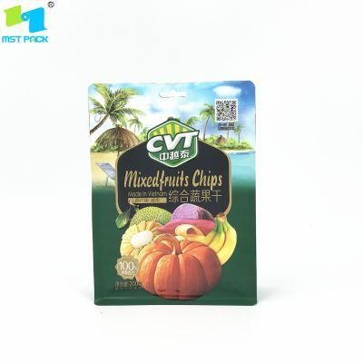 Naturally 100%Biodegradable Dried Fruit Snack Pastry Packaging Bag