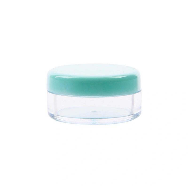 Transparent Cream Jar for Eye Shadow Face Cream Cosmetic Sample Jar