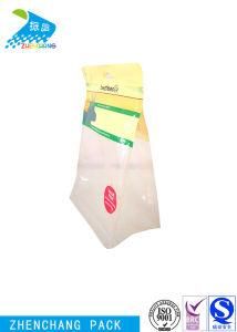 Transparent Resealable Square Bottom Pouch of Pet Food Pack Stand up Bag with Gravure Print