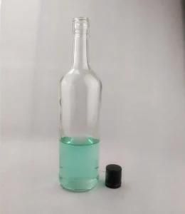 750ml Empty Wine Glass Liquor Bottle with Aluminum Cap