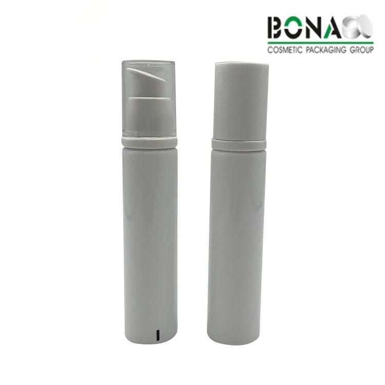 High Quality Black Cosmetic Airless Pump Tube with Window