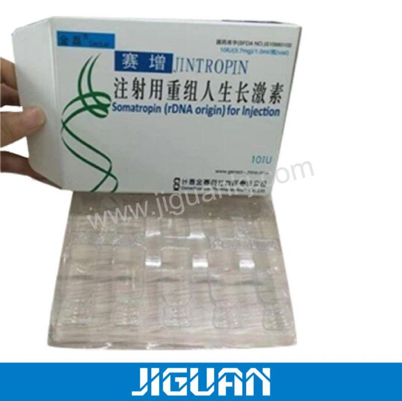 High Quality Custom HGH Paper Boxes for 10iu / Vial Somatotropin Human Growth H Ormone 191AA