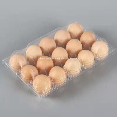 Factory Supplier Plastic Blister Chicken Egg Tray Clamshell Packaging