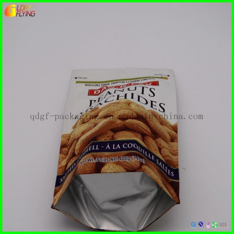 500PCS MOQ Custom Printed Flexible Frozen Retort Pet Food Coffee Tea Candy Snack Nut Dry Fruit Cosmetic Seed Stand up Doypack Plastic Packaging