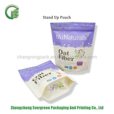 Plastic Food Packaging Stand-up Bags Easy Opening Ziplock Pouches