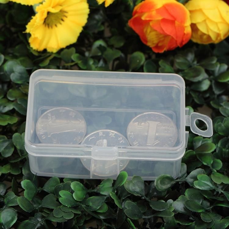 Mini Personalized Plastic Transparent Container Tool Box for Small Product