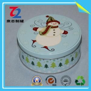Christmas Biscuits and Cookie Round Tin Box
