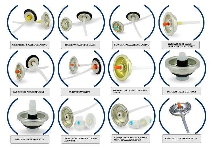 Aerosol Actuator Valves for Car Spray Paint