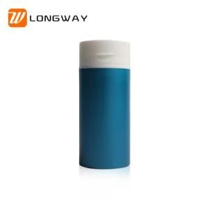 100ml Blue Flip Cap Airless Pump Bottle Cream or Liquid Using Plastic Airless Bottle