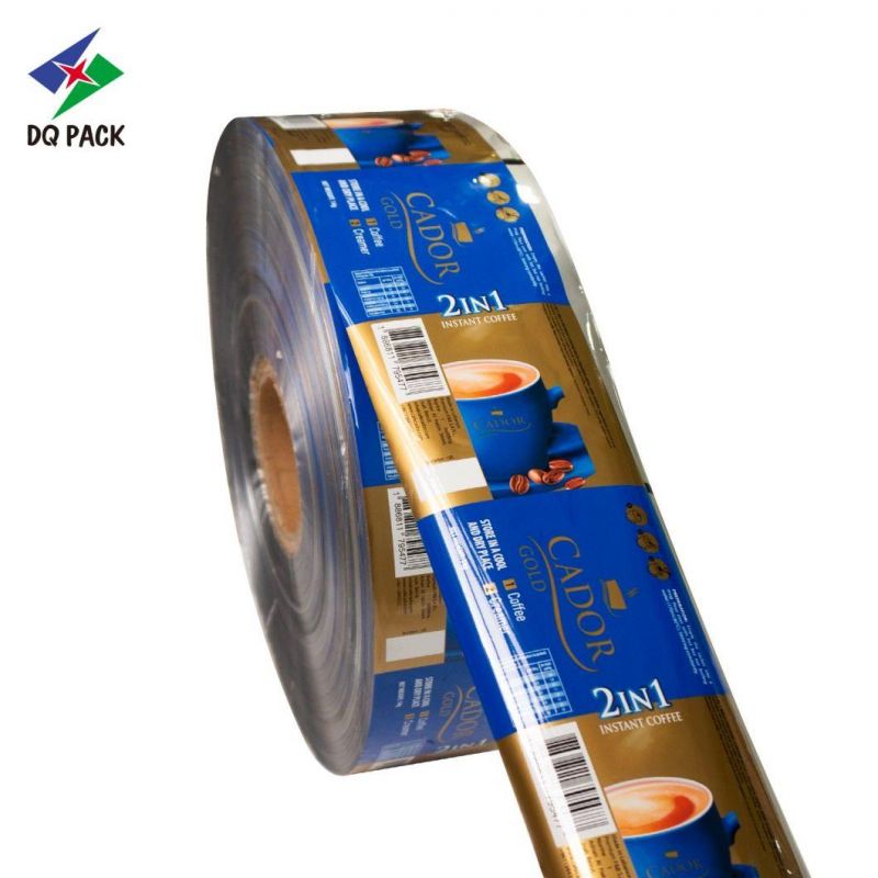 Custom Automatic Plastic Bag Ice Cream Chips Ahoy Cooking Oil Packaging Film Film in Roll Stock