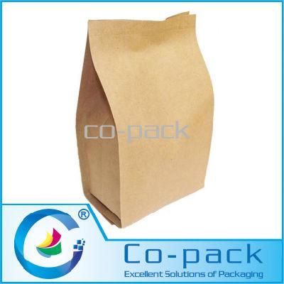 Brown Paper Takeaway Food Packaging Bag