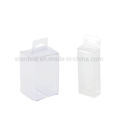 Custom Printed Clear Plastic Folding Gift Packaging PVC Box