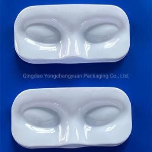 Wholesale Custom Clear PVC Plastic Package Tray Blister with Cover for Eyelash