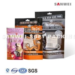 Stand up Resealable Packaging Plastic of Pet Food Bag (ZL-6)