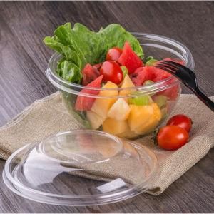 Customize Pet Plastic Package Box Salad Bowl for Fruit and Vegetable