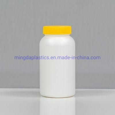 225ml Tablets/Capsule/Pill Empty White Plastic Packaging Medicine HDPE Bottle Manufacturer