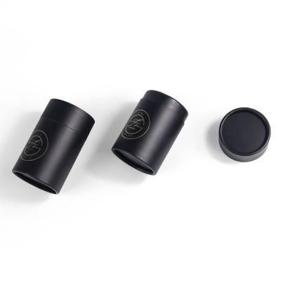 Firstsail Luxury Hot Stamping Cosmetic Cylinder Paper Tube Private Label 15ml Single Essential Oil Packaging Box Glass Bottle