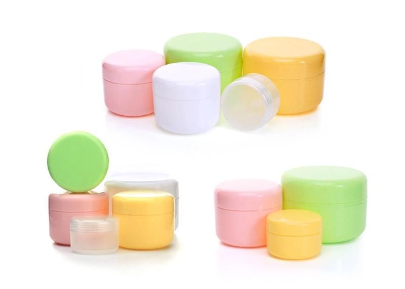 20g 50g 100g Round Shape PP Cosmetic Cream Jar Plastic Bottle Jar