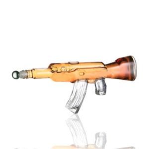 800ml Gun Shaped Tequila/Vodka Glass Gun Bottle Spirit Wine Glass Bottle