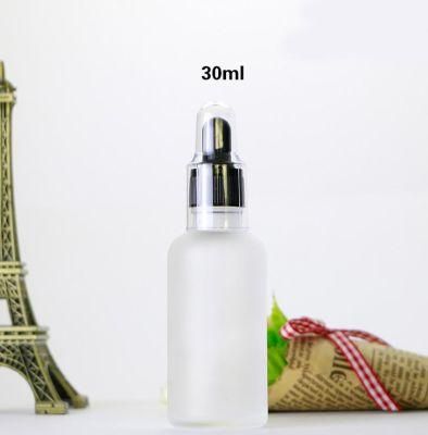 30ml Frosted Serum Glass Dropper Bottle