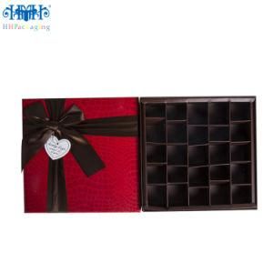 Deluxe Chocolate Rigid Paper Cardboard Box for Chocolate/Cookies/Candy (Gift Box)