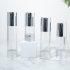 Wholesales 15ml 30ml 40ml 50ml Luxury as Silver Gold Aluminum Frosted Cosmetic Plastic Airless Dispenser Pump