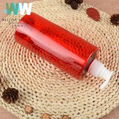 460ml Plastic Pet Bottle of Flat Shoulder with Lotion Pump