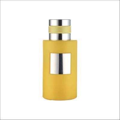 100ml Cylindrical UV Spray Paint Perfume Bottle Recess Glass Bottle Can Be Customized Color