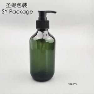 Factoroy Supply280ml Green Color Shampoo Pet Plastic Bottles