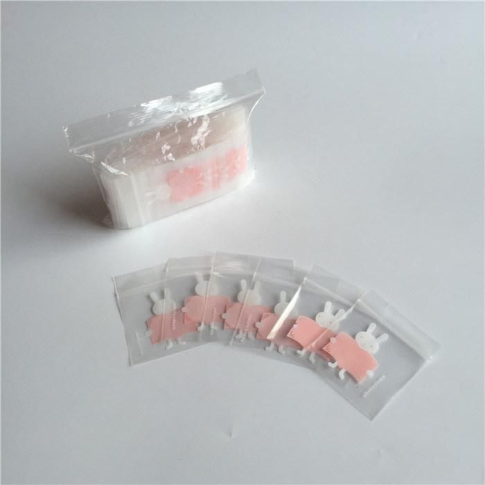 Wholesale Reclosable 4mil Pretty Thick Poly PE Plastic Custom Grip Seal Zip Lock Bag Anti Static Pink Bags Zipper