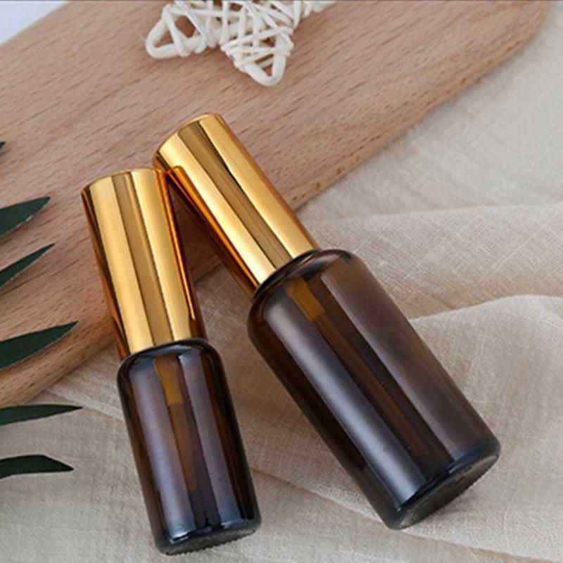 Amber Glass Bottle 5 10 15 20 30 50 100ml Brown Essential Oil Hydrolat Glass Spray Bottle