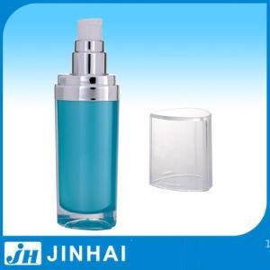 (D) 50ml Blue Triangle Lotion Bottle for Cosmetic Package
