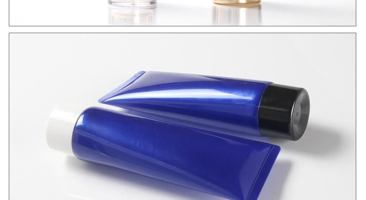 Cosmetics Manufacturers Spot Packaging 100 Grams of Empty Blue Hose Cleaning Milk Packaging Material Hose