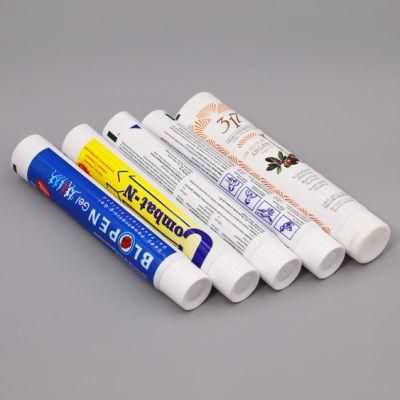 Custom Logo Mini Hotel Toothpaste Tube Laminate Toothpaste Tube