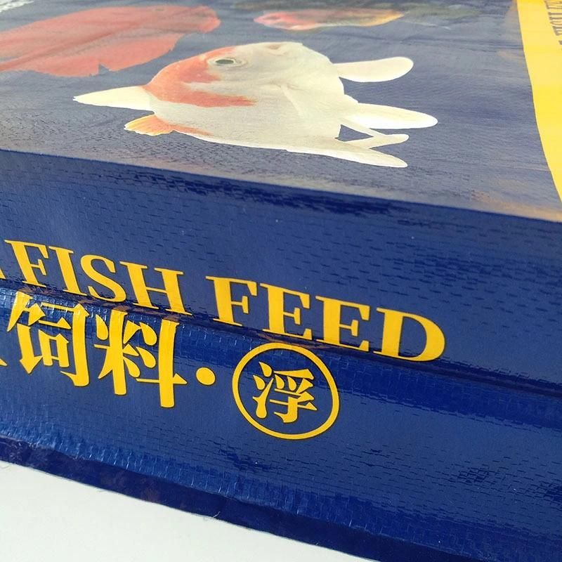 20kg 25kg Animal Feed Sacks BOPP Woven Package Bag for Animal Feed Fish