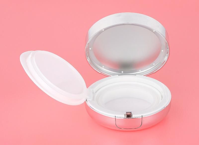 15g Empty Cushion Case Diamond Shaped for Liquid Doundation with LED Light
