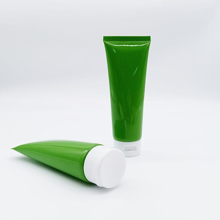 Plastic Tube for Hand Cream Green Empty Sunscreen Cream Tubes