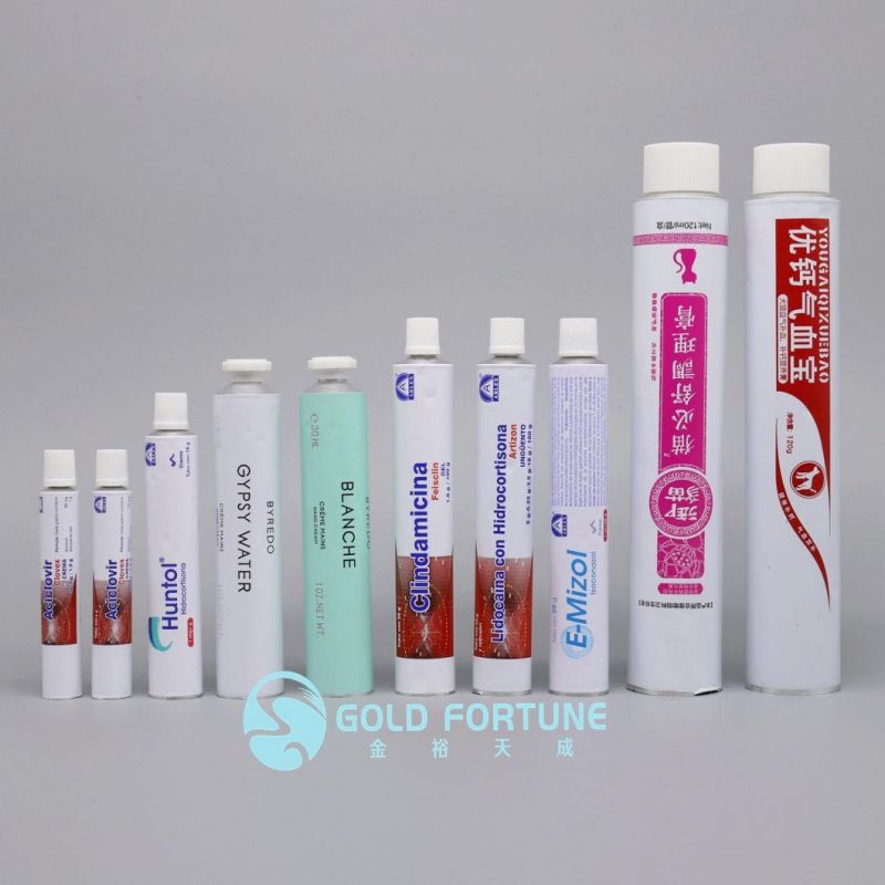 Adhesive Packing Aluminum Collapsible Tubes for Super Glue