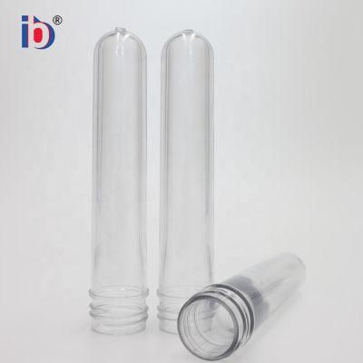 High Quality Provided Sample Transparent 25g Pet Preform for Plastic Bottle