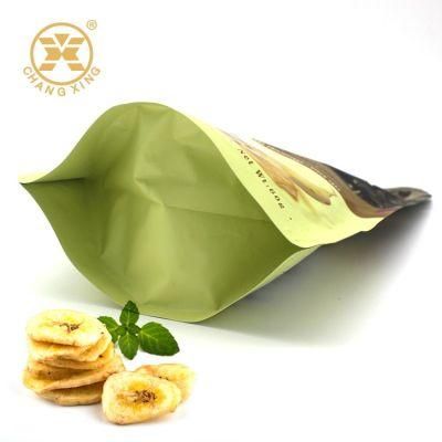 China Made Stand up Pouch Banana Chips Packaging Bag Food Grade Plastic Bags for Food