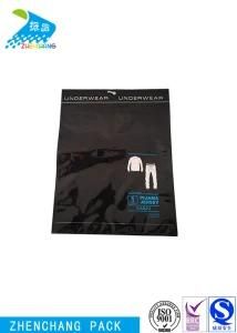 Brc Gravure Printing Sealable Plastic Flexible Bag Garment Clothe packaging Pouch