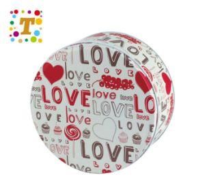 Valentine&prime;s Day Chocolate Gift Wrapping Tin Box