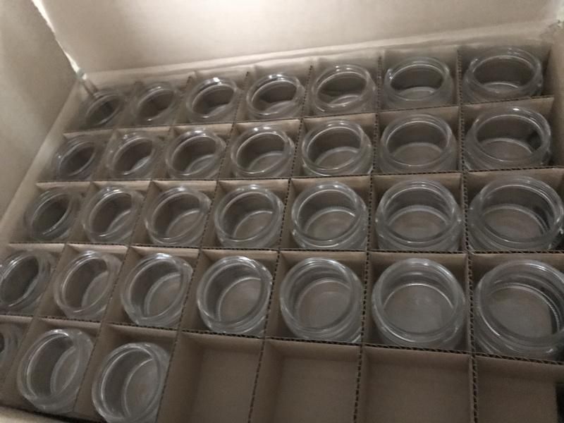 20g 30g 50g 100g Brown Glass Cream Jar Bottle Cream Bottle Cosmetic Packaging Jar Cream Glass Container Jar