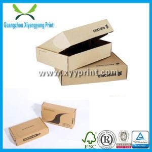 Custom Logo Printing Folding Corrugated Shoe Box Supplier