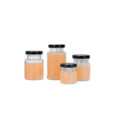 80ml Glass Jars Glass Spices Jam Jars Twist off Lid for Honey
