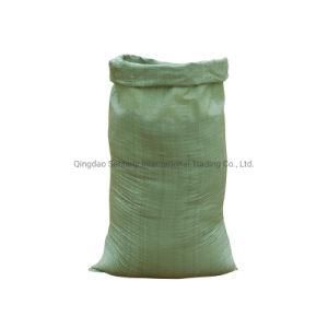 China 2021 Plastic Army Green PP Woven Bag for Gravel Flood Control