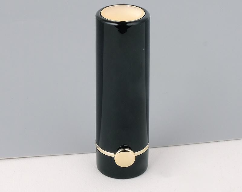Manufacturer Price Empty Custom Round Black Makeup Containers Lipstick Tube for Lipstick Packaging